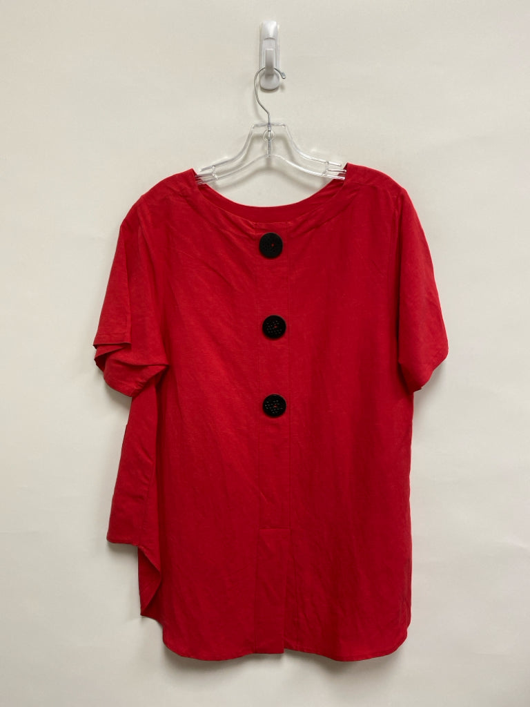 Size S Red Ladies Top