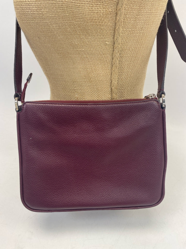 Kate Spade Burgundy Crossbody