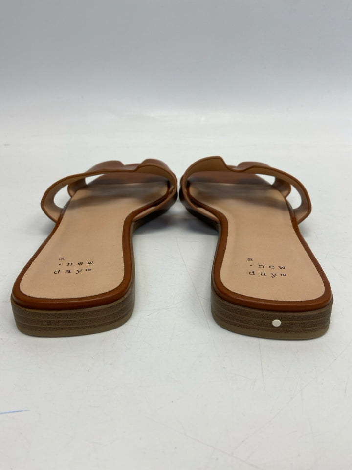 NWOT a new day  Size 8.5 Brown Sandals