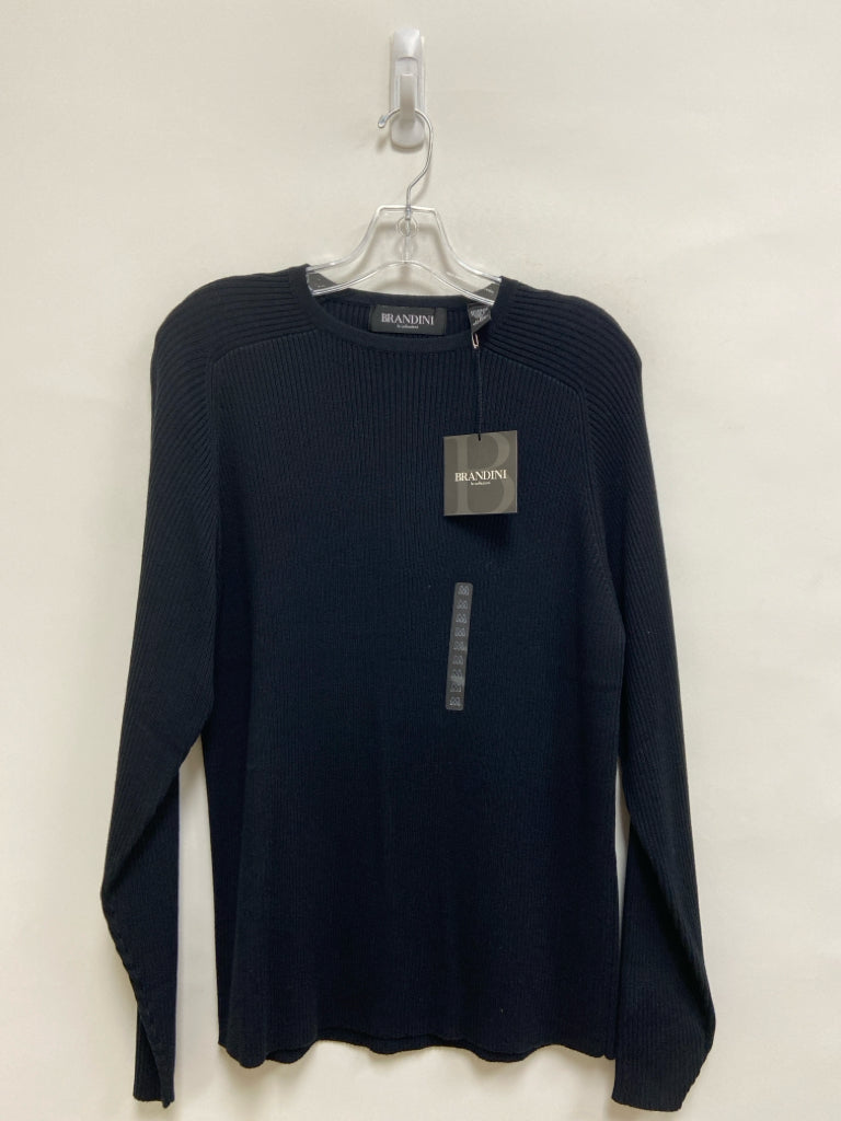 NWT Size M Black Ribbed Ladies Sweater