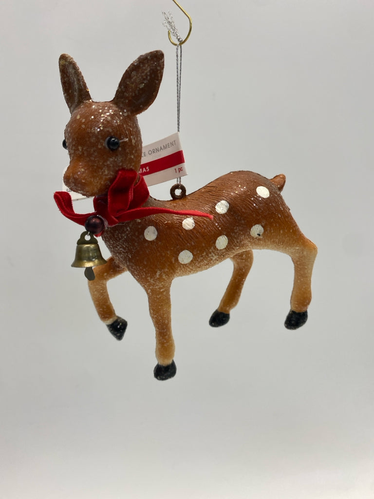 NWT Brown Red Ornaments