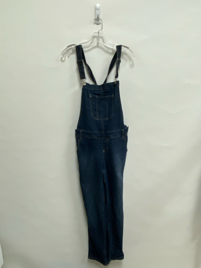Wallflower Size L Blue Denim Ladies Overalls
