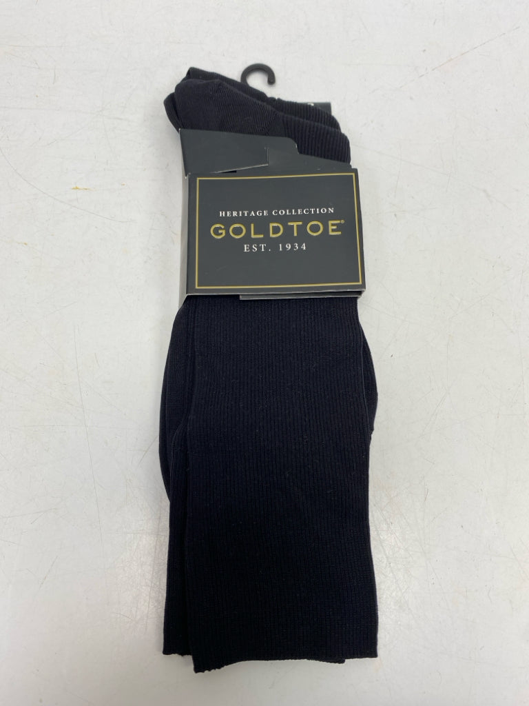 NEW Goldtoe Black Men&