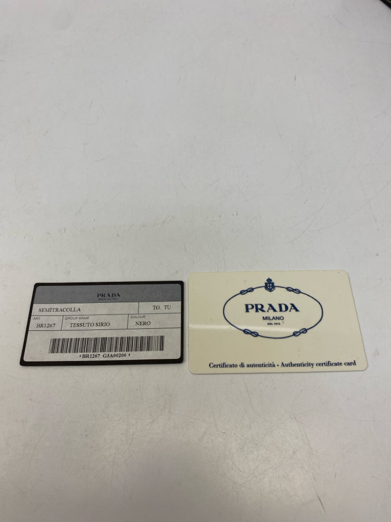 Prada BR1267 Nylon Tessuto Sirio *AUTHENTICATED w/cert.