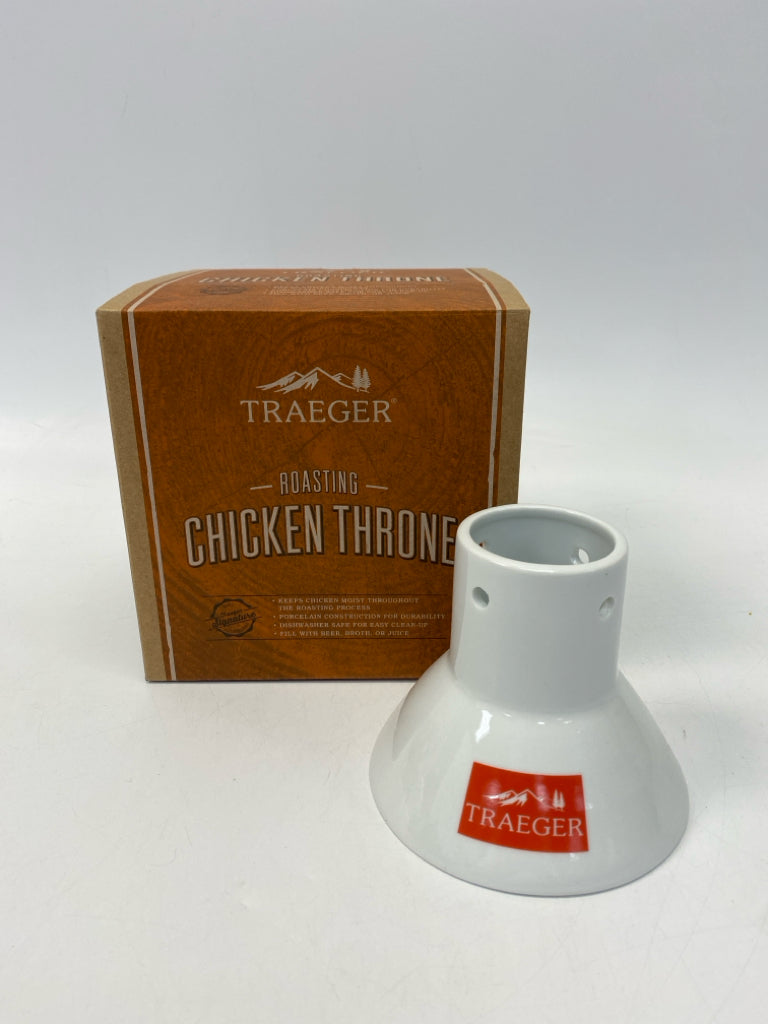 NEW/BOX Traeger Roasting Chicken Throne