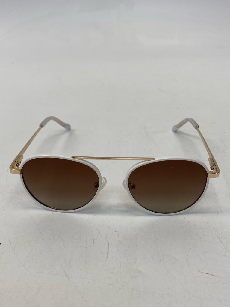Vera Bradley White Gold Sunglasses