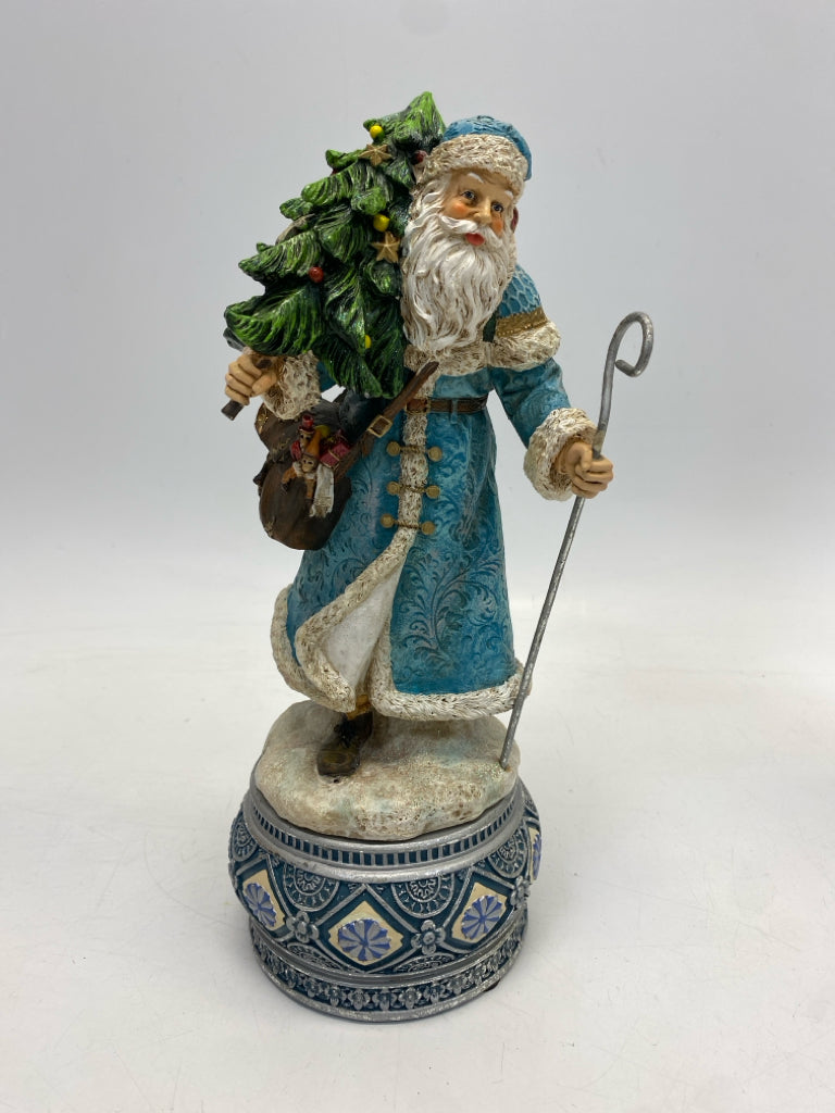 Blue/White Green Christmas