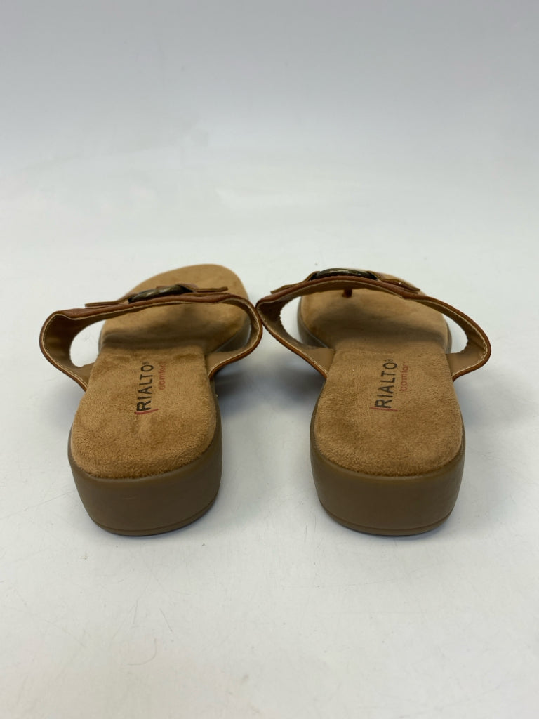 NWOT  Size 6.5 Brown Sandals