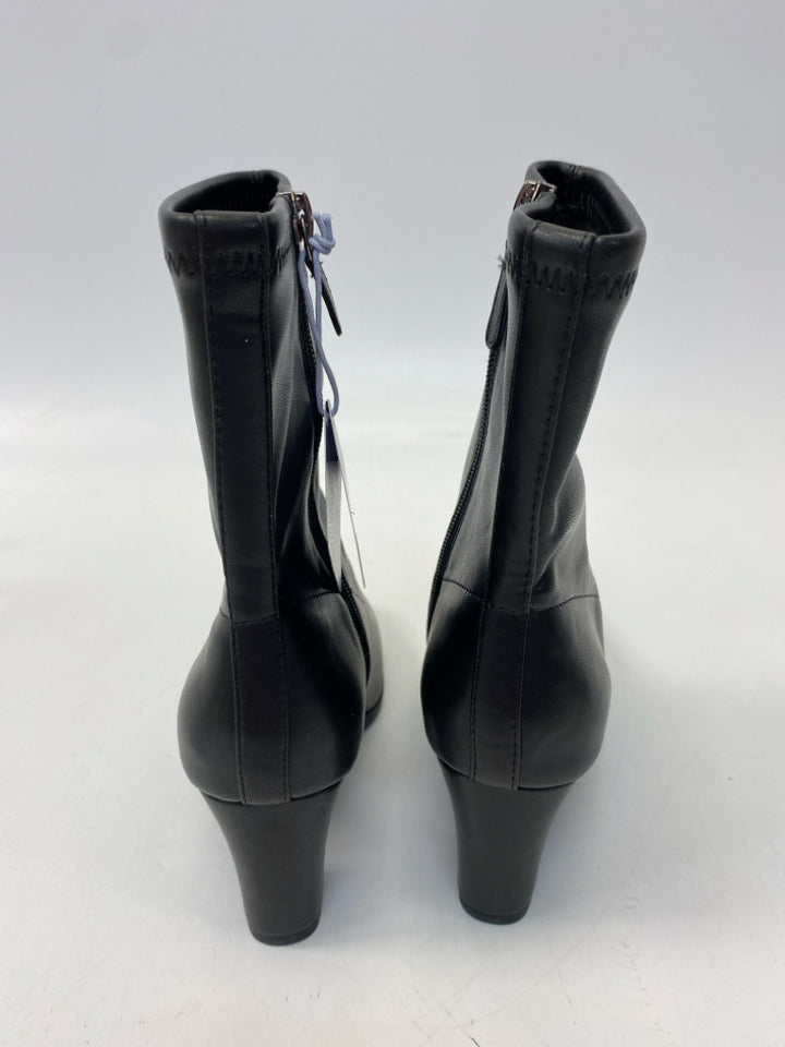 NWT Aerosoles  Size 6.5 Black Side Zipper Boots