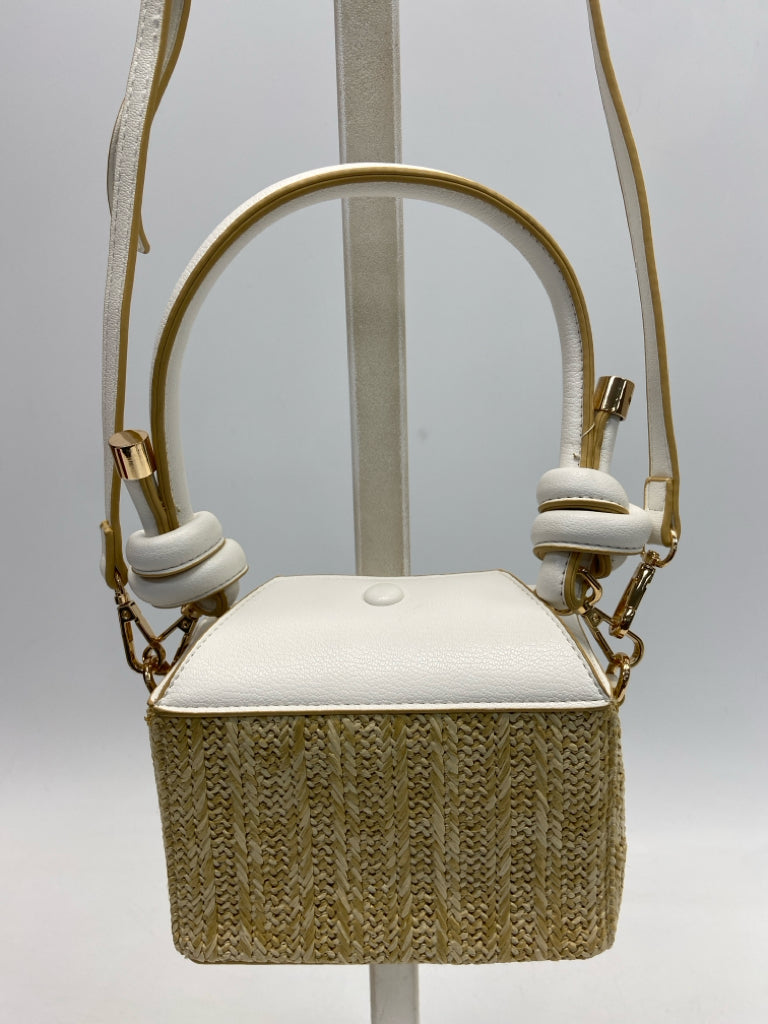 SONDRA ROBERTS Natural White Handbag