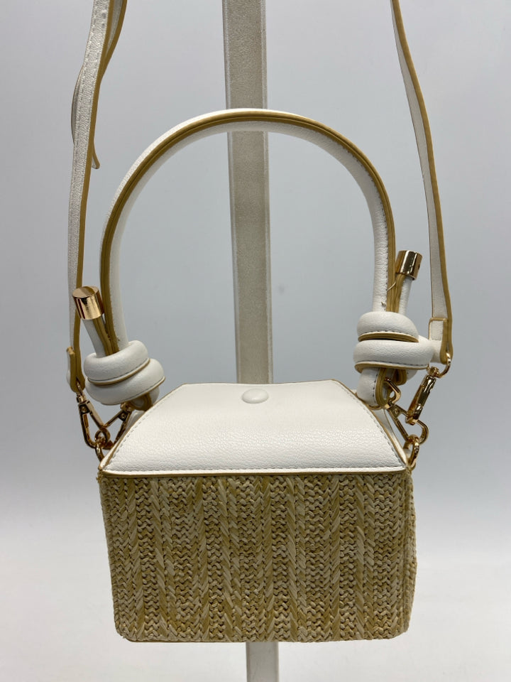 SONDRA ROBERTS Natural White Handbag