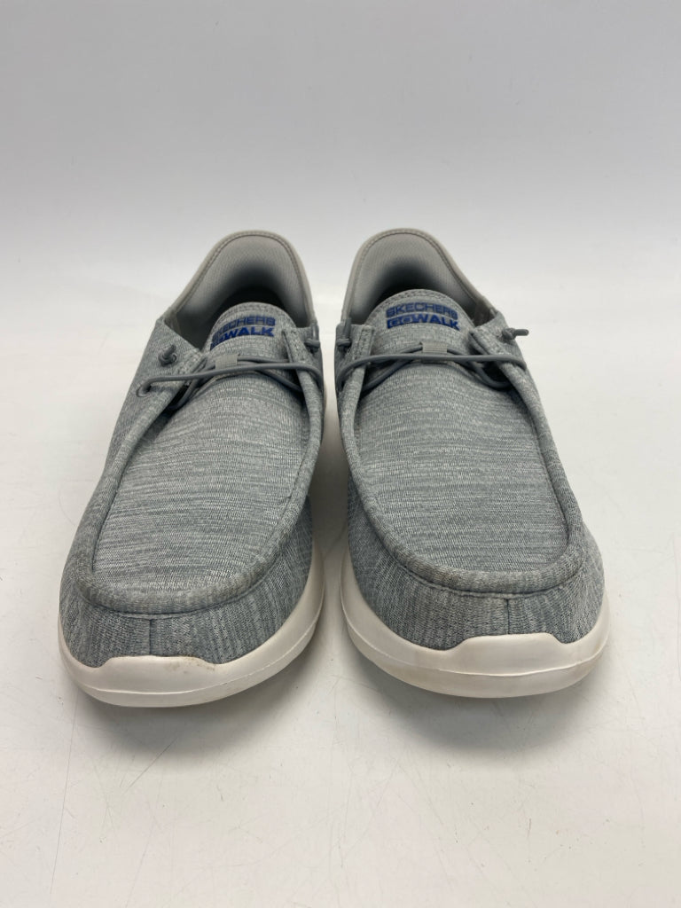 Skechers Size 11.5 Gray Streaked Men&