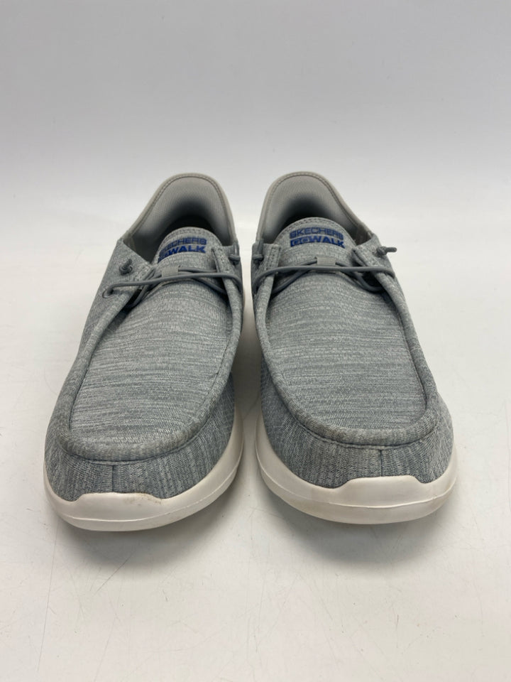 Skechers Size 11.5 Gray Streaked Men&