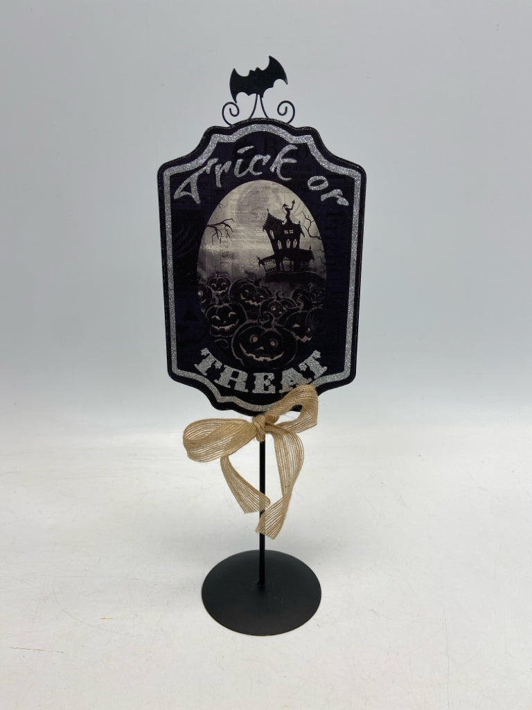 Black Silver Metal Halloween