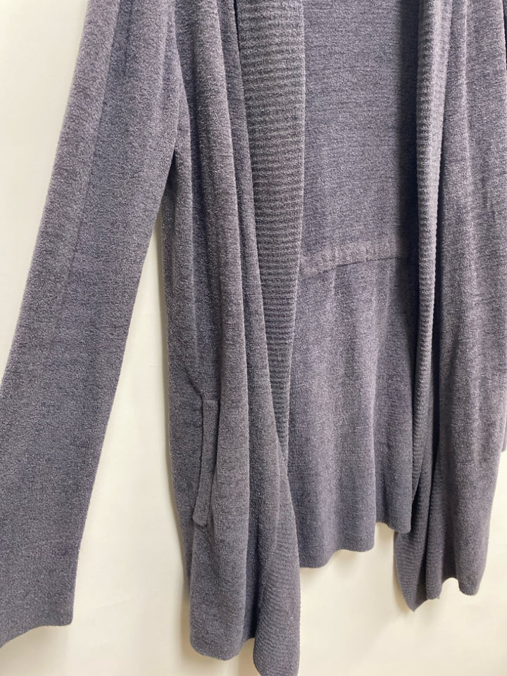 Barefoot Dreams Size S Gray Drape Ladies Sweater