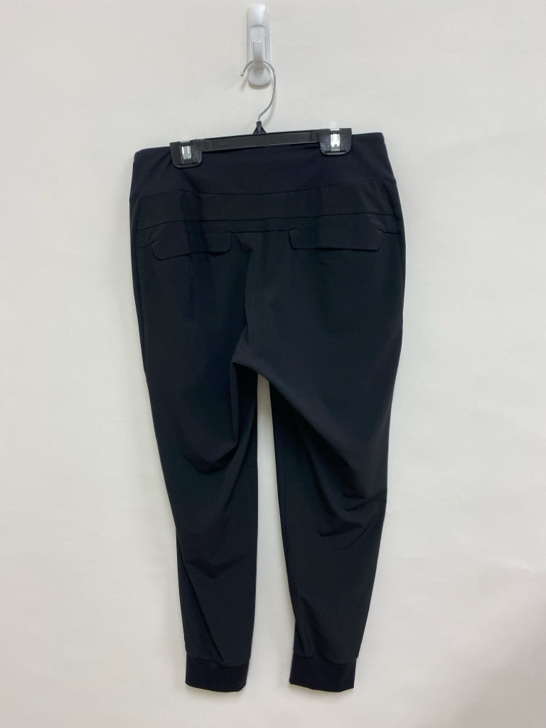 Athleta Size 4P Black Joggers Petite Athletic Pants