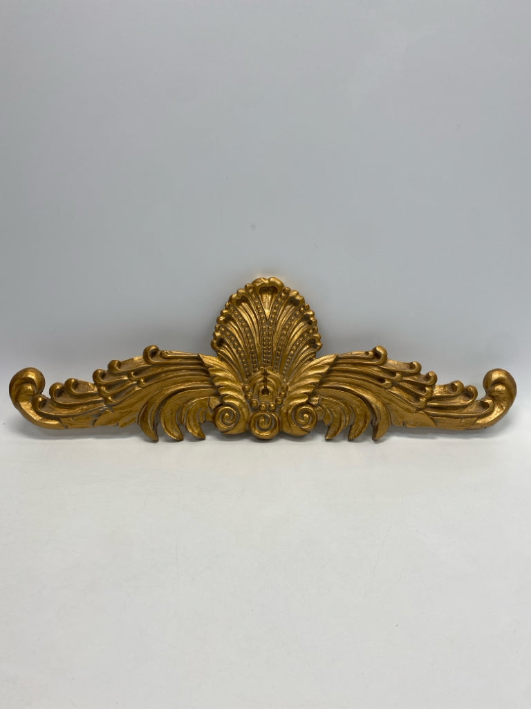 Gold Acanthus Wall Hanging
