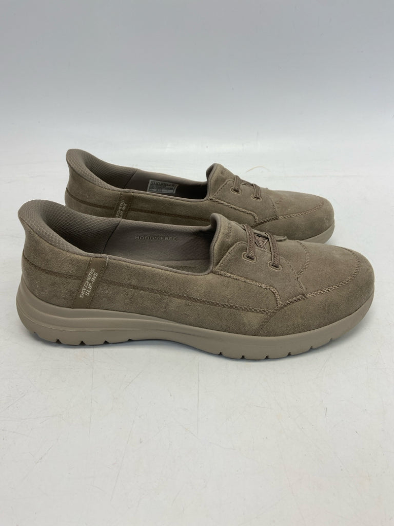 Skechers US Size 9.5 Brown Sneakers