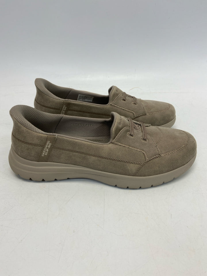 Skechers US Size 9.5 Brown Sneakers
