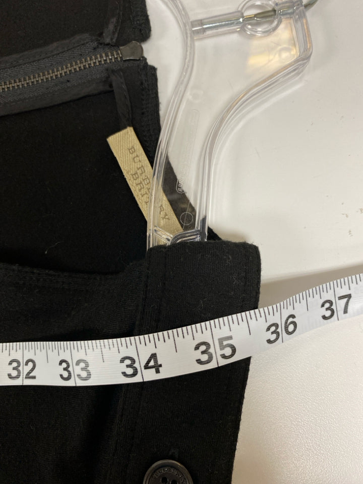 Burberry Size S Black Tan Ladies Dress