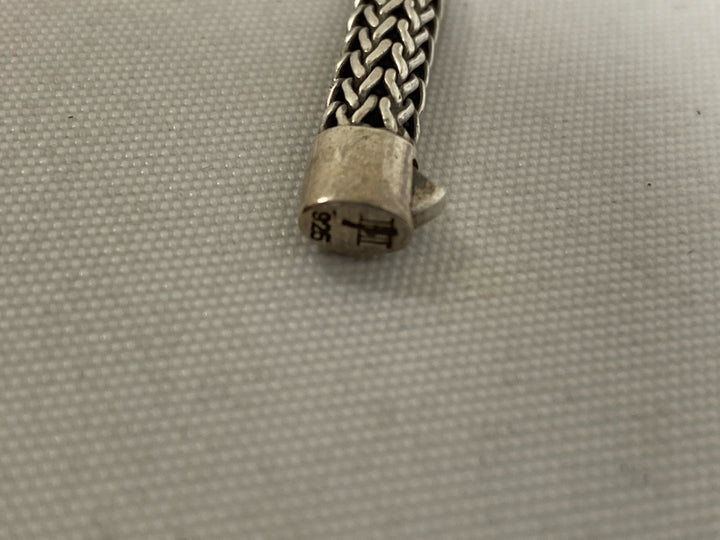 John Hardy Silver Chevron Bracelet