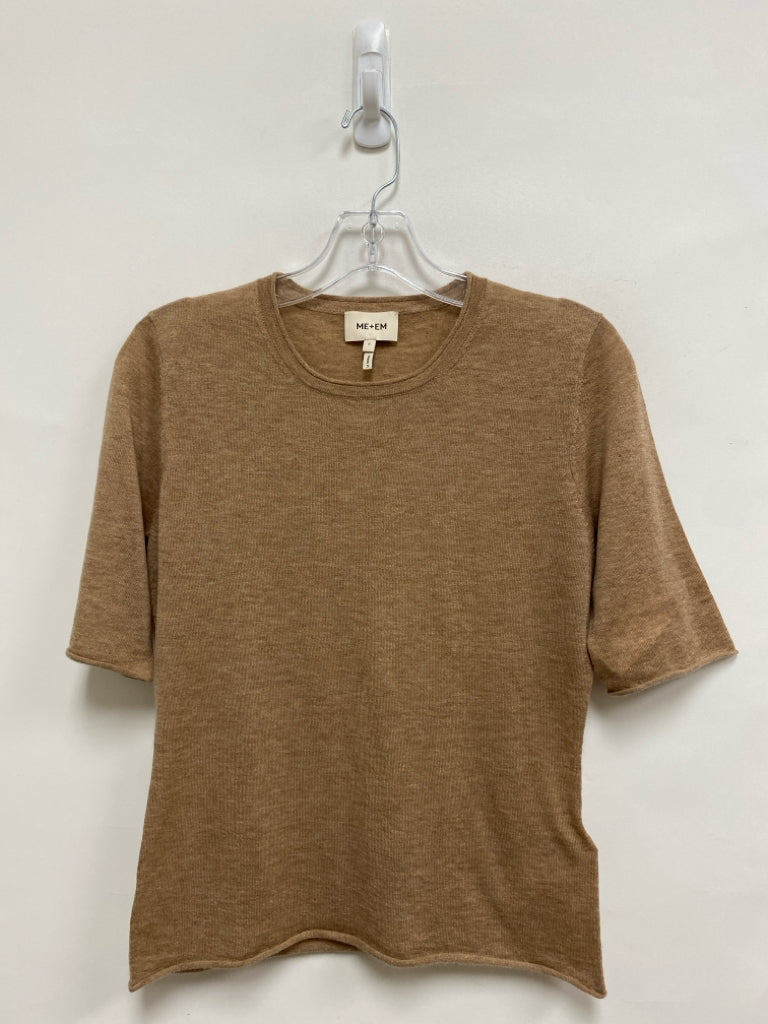 Size S Tan Cashmere Ladies Sweater