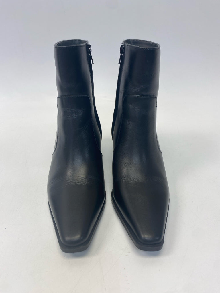Franco Sarto US Shoe Size 8 Black Side Zipper Boots