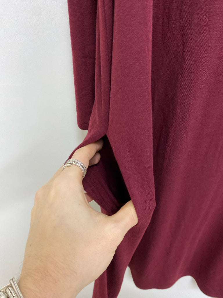 NWT Zenana  SIZE  3X Burgundy Plus Size Dress