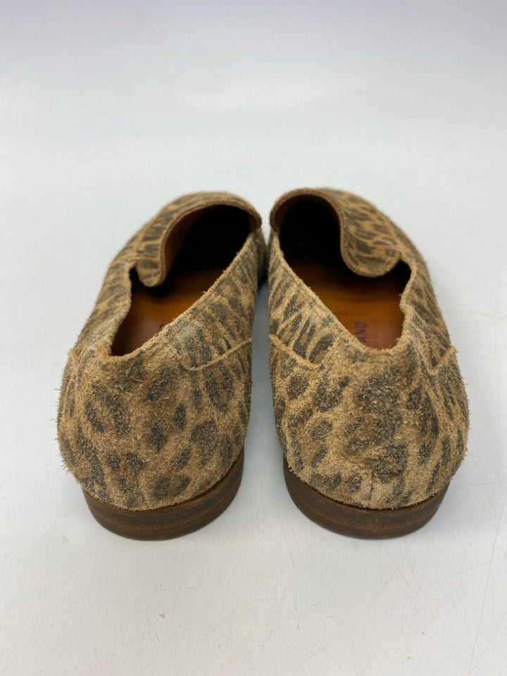 Lucky Brand US Shoe Size 6.5 Brown Animal Print Flats
