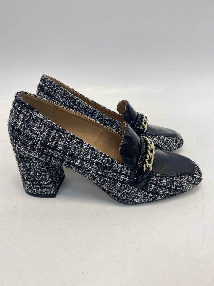 Crown &amp; Ivy US Shoe Size 8 Black White Heels