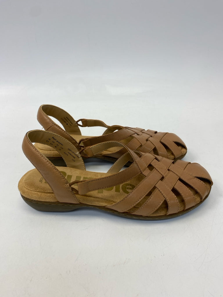 Hush Puppies  Size 8.5 Tan Sandals