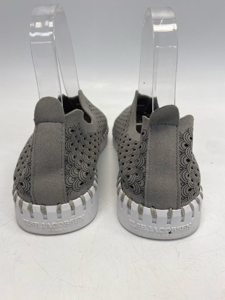 Ilse Jacobsen Hornbaek EU Shoe Size 39 Gray Perforated Sneakers
