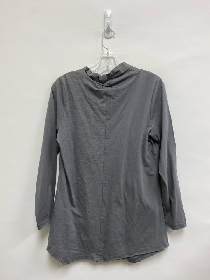 NWT Neon Buddha Size S Gray Ladies Top