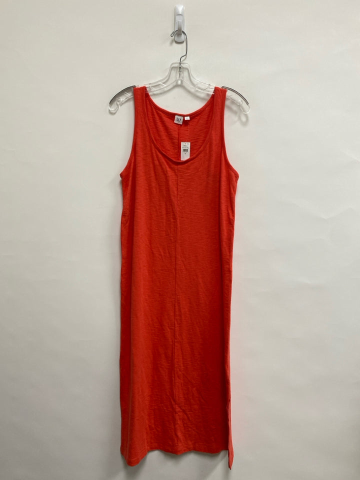 NWT Gap Size S Dark Coral Sleeveless Ladies Dress