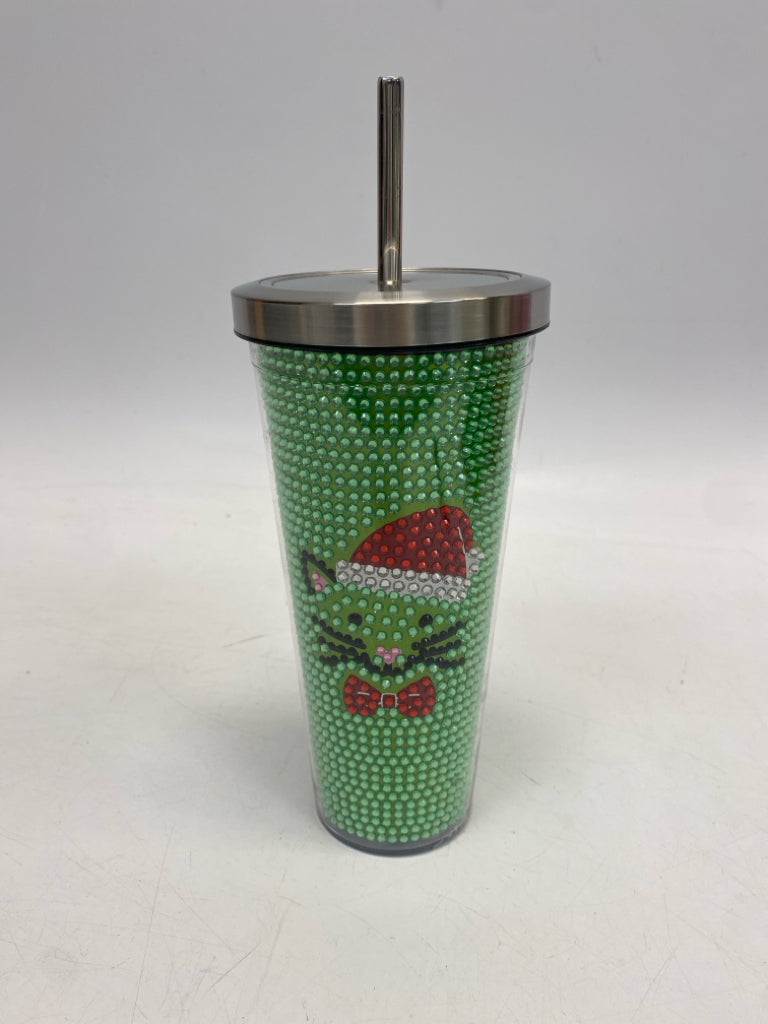 Green Silver/Red Cats Christmas