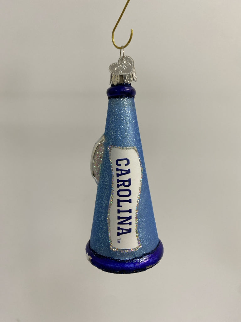 Old World Christmas Blue White UNC Ornaments