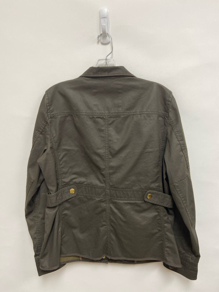 J Crew Size L Dark Olive Ladies Jacket
