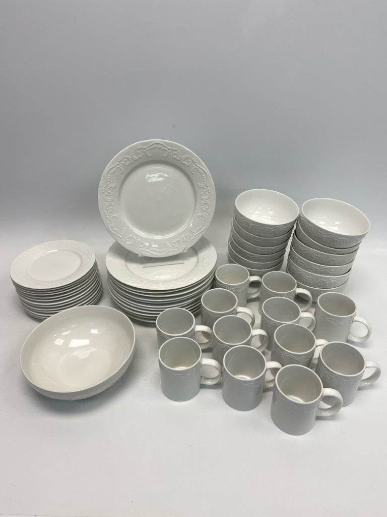 Pfaltzgraff White Vine Dishes