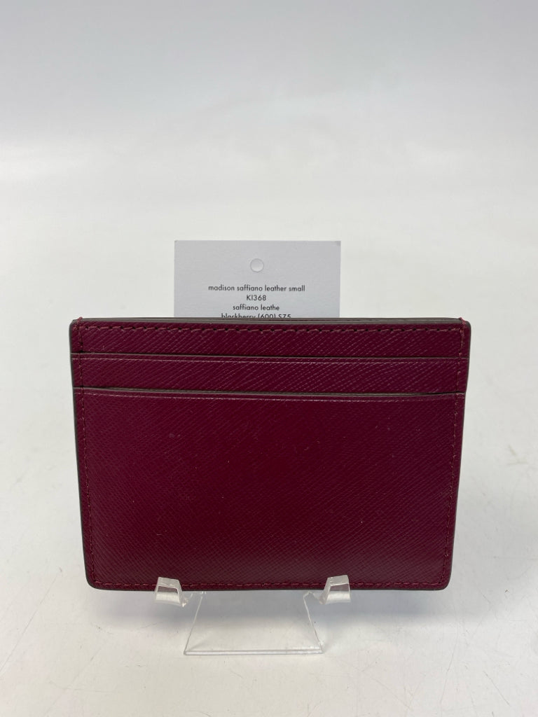 Kate Spade Dark Raspberry Wallet