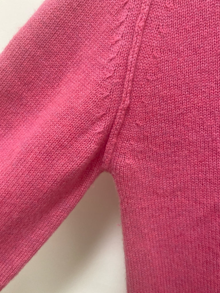 BROCHU WALKER Size S Pink White Wool Blend Ladies Sweater