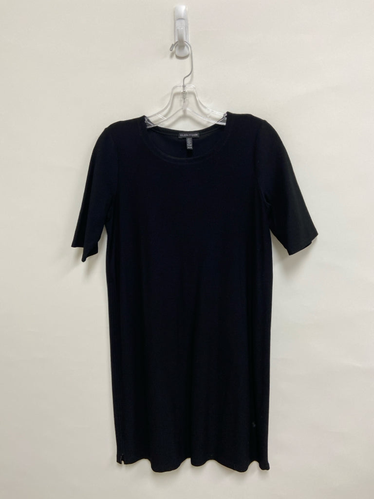 Eileen Fisher Size XS Black Short Sleeve Ladies Dress