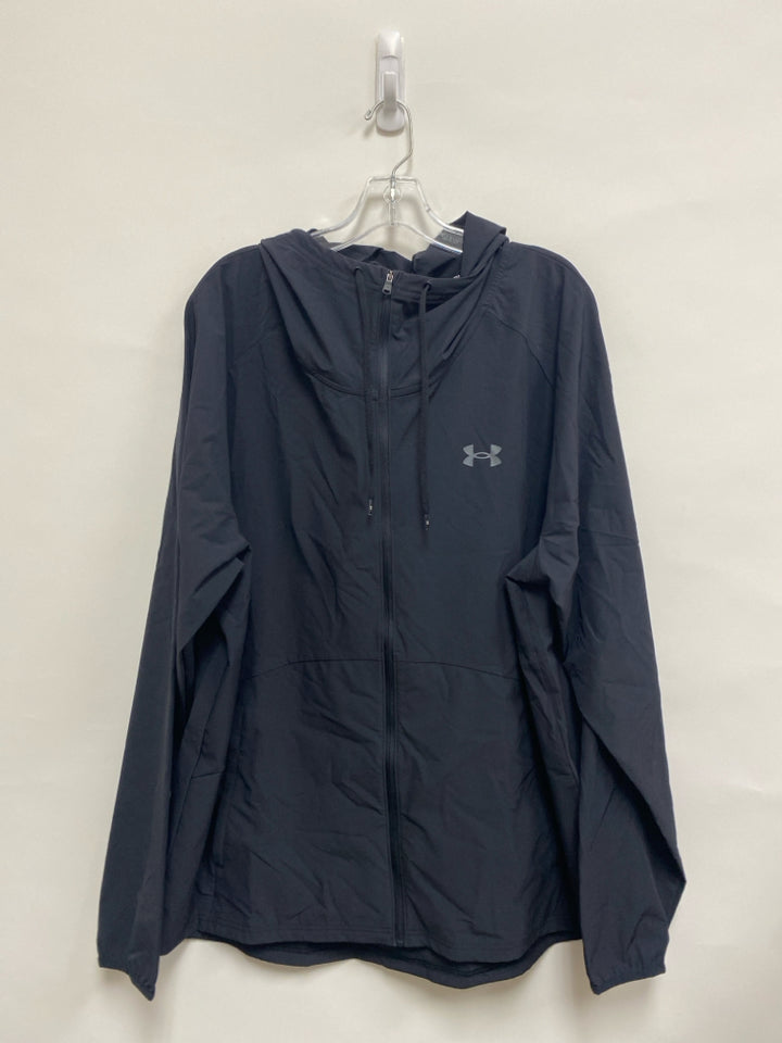 Under Armour Size XXL Black Hooded Men&