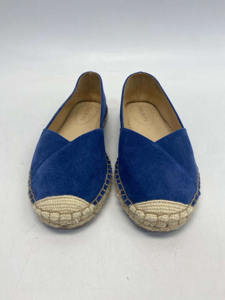 Talbots  Size 6.5 Blue Flats