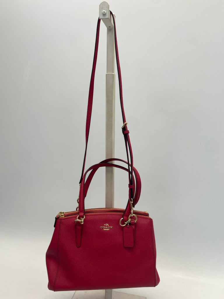 Coach Dark Rose Christie Carryall Handbag 57520