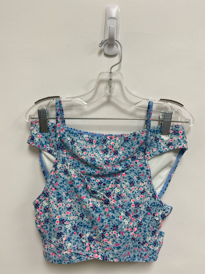 Abercrombie &amp; Fitch SIZE 15/16 Blue Pink/Purple Floral Girl&