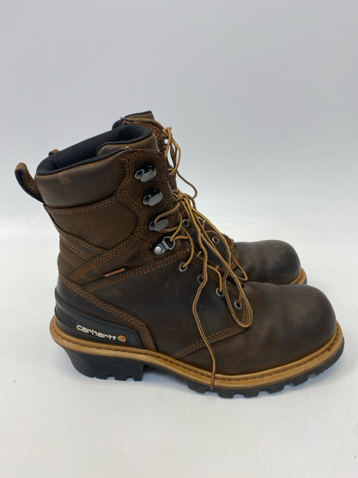 Carhartt Size 10 Brown Lace-Up Men&