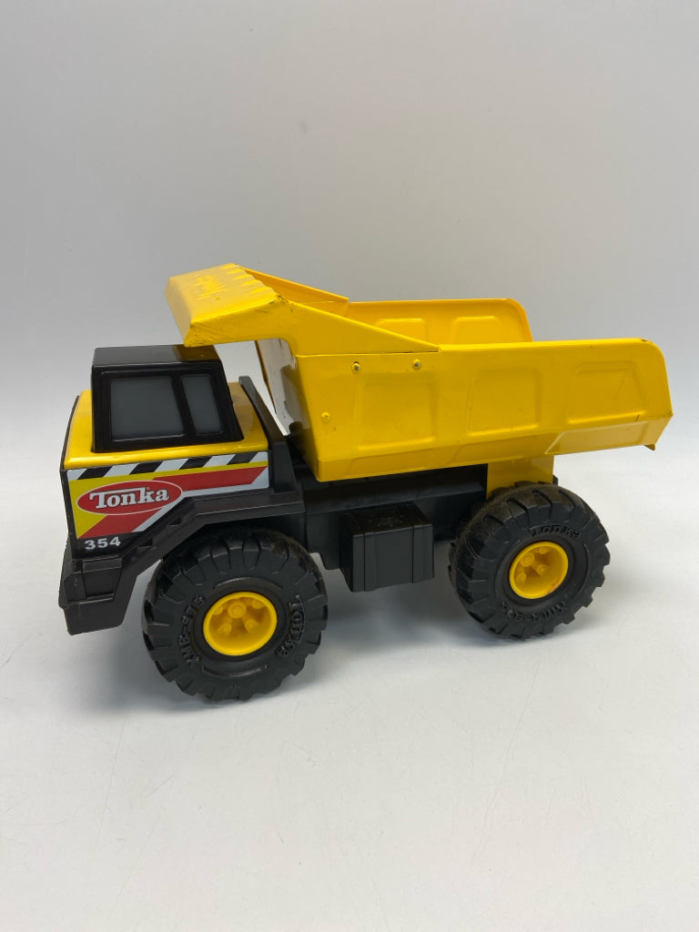 Tonka Yellow Black Truck