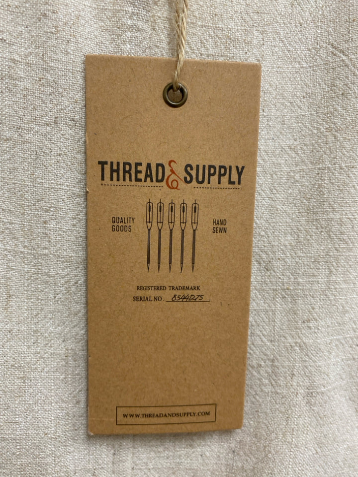 NWT THREAD+SUPPLY Size S Beige Heather Maxi Ladies Dress