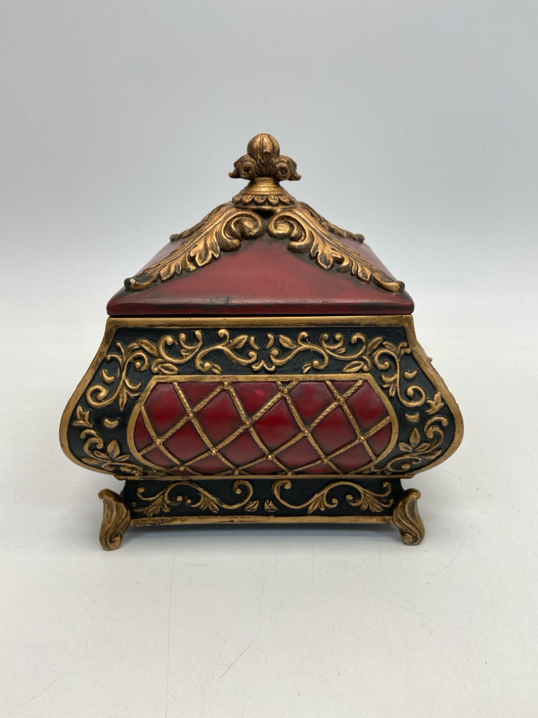 Red/Black Gold Box
