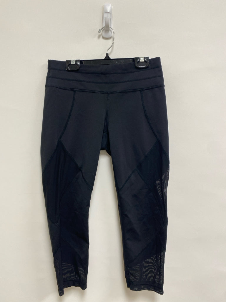 Athleta Size S Black Cropped Athletic Leggings